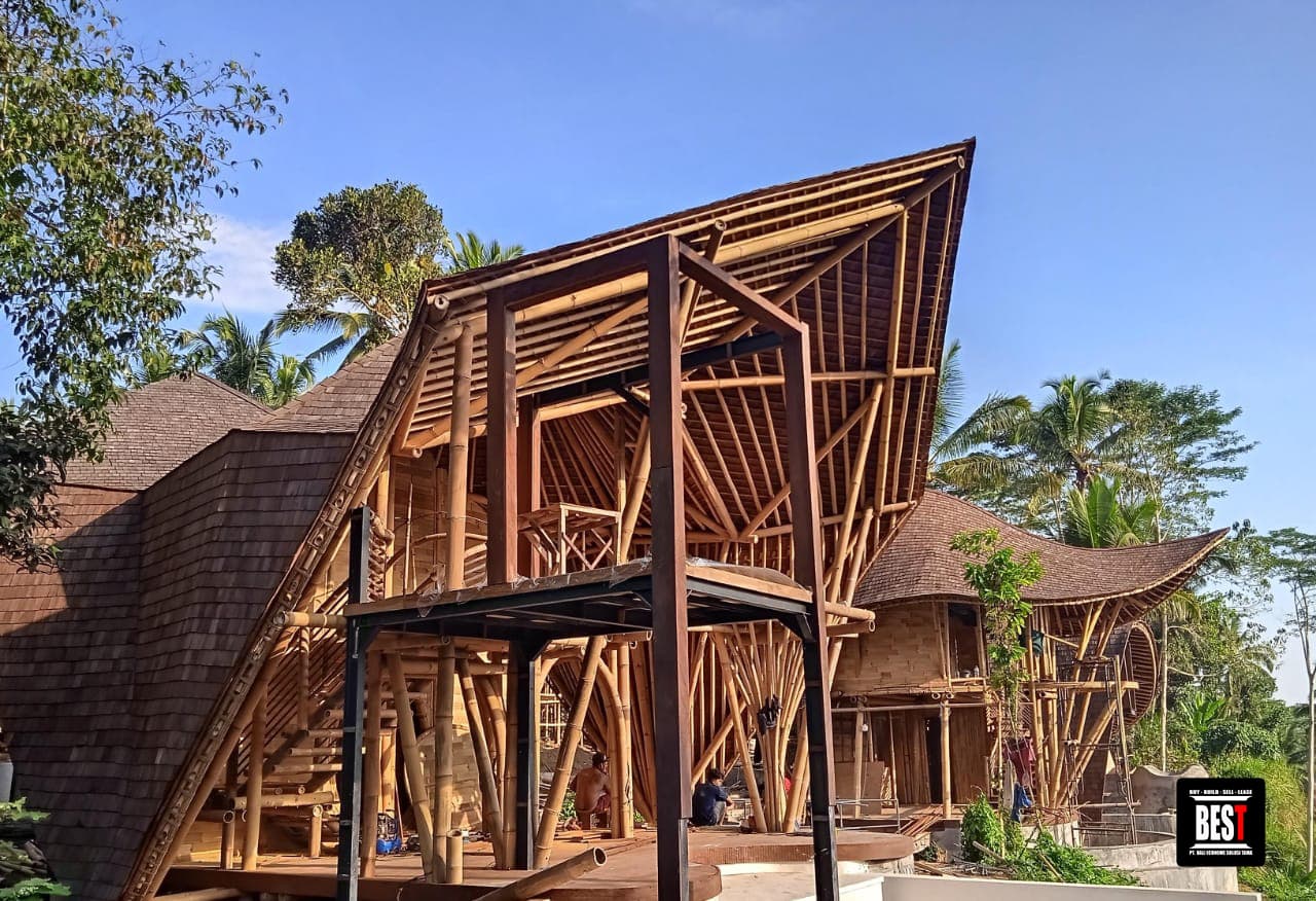 The Bamboo House, view 2