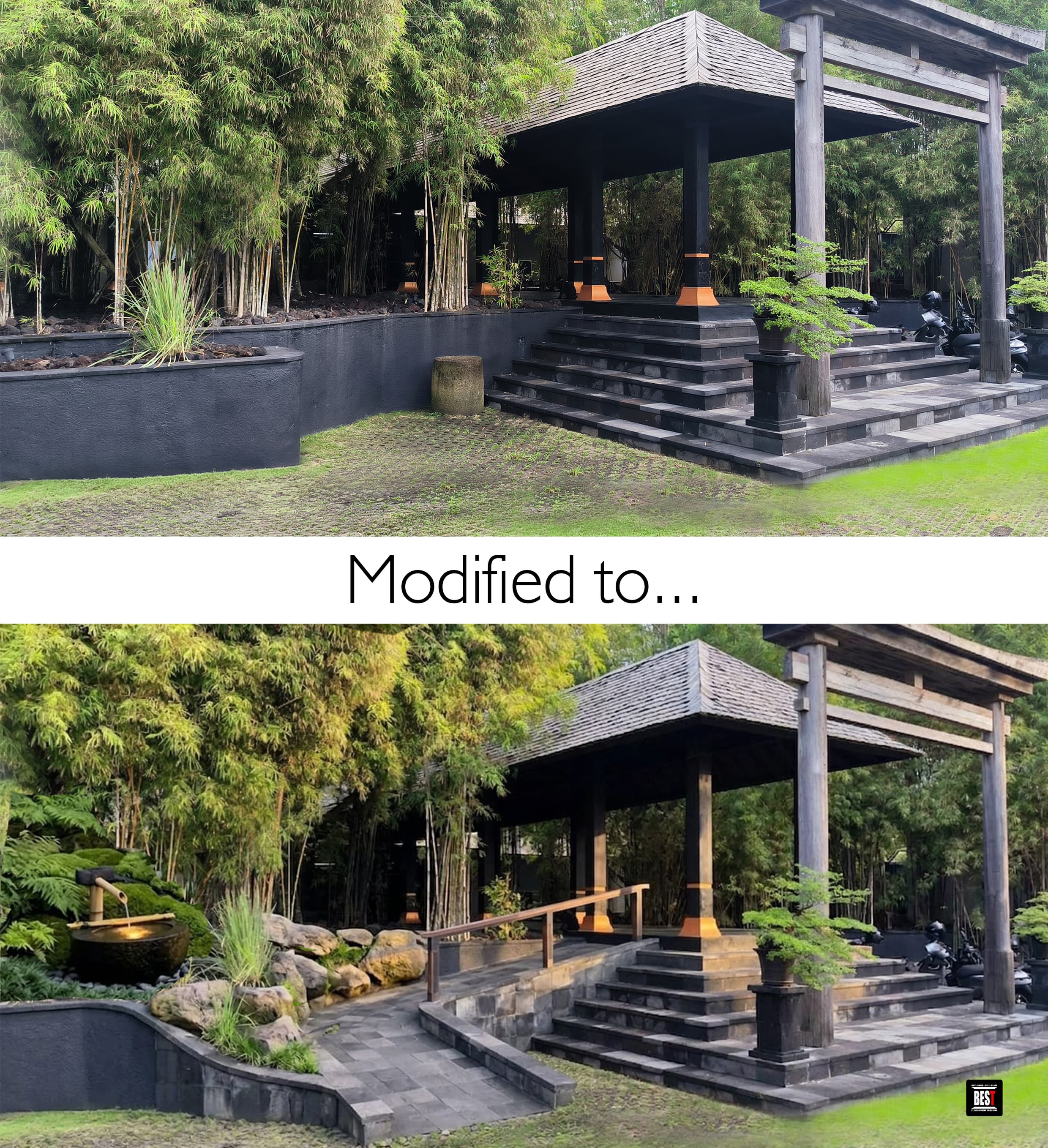 The Istana Uluwatu, view 2