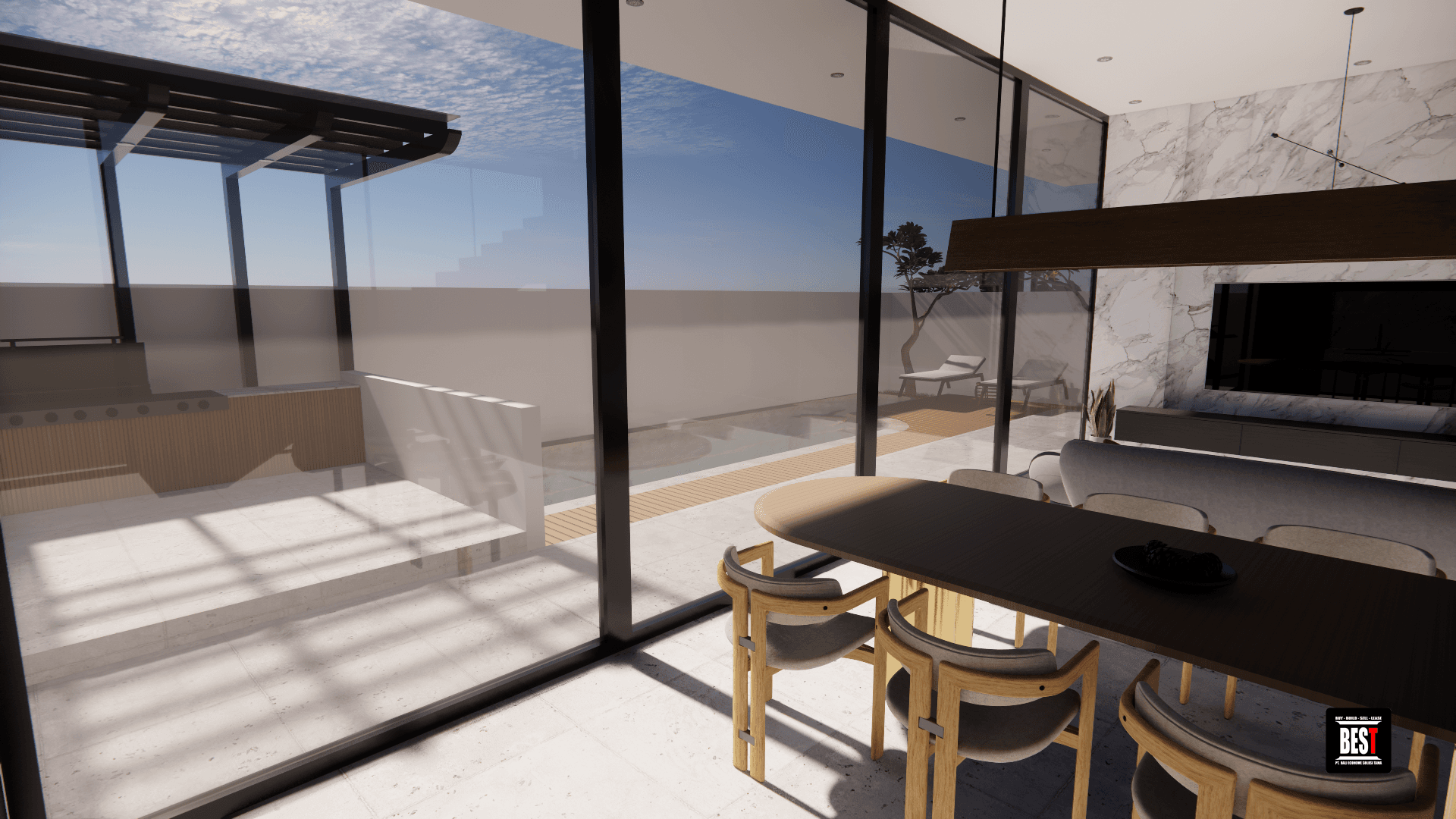 Umalas Villas, view 1